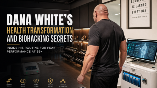 Dana White’s Health Transformation: How the UFC President Went from Health Scare to Biohacking Advocate